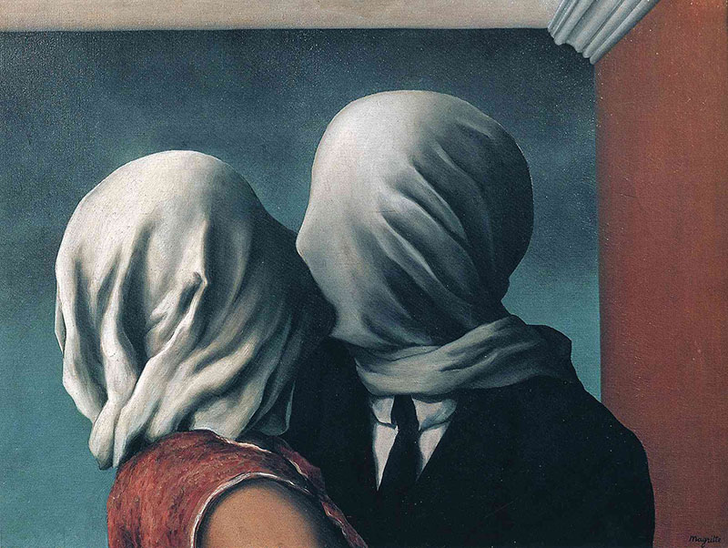 How to Paint The Lovers by René Magritte