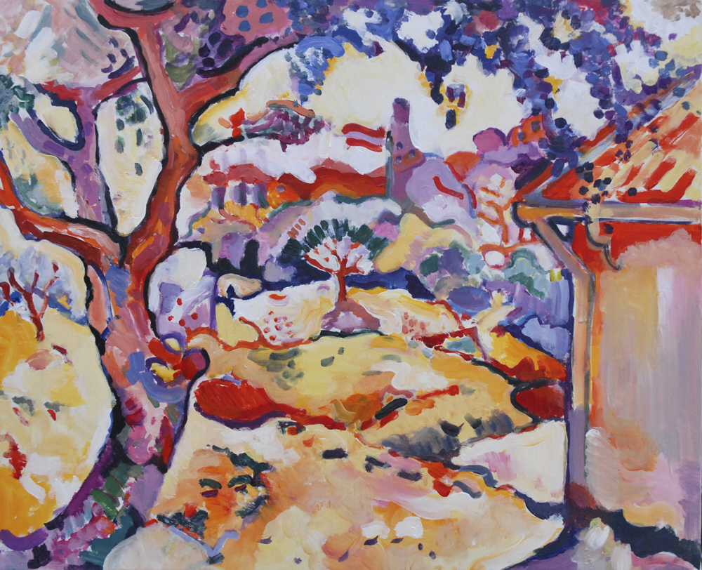 How to Paint Olive Tree Near l’Estaque by Georges Braque