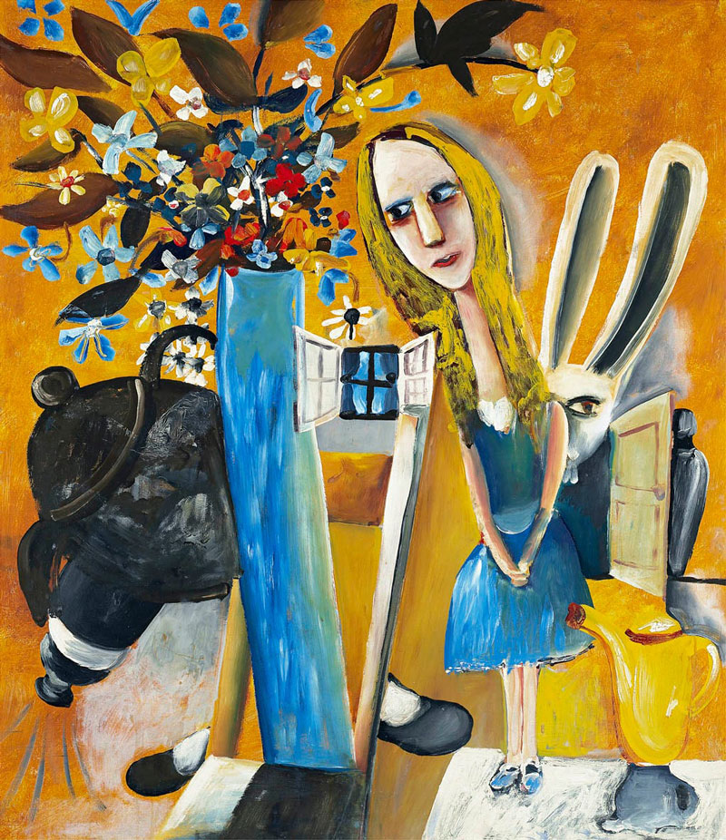 How to Paint Alice in Wonderland by Charles Blackman