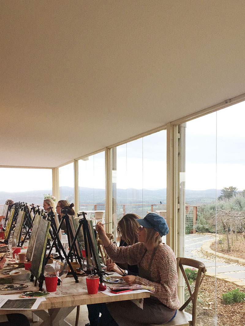 paint and sip yarra valley