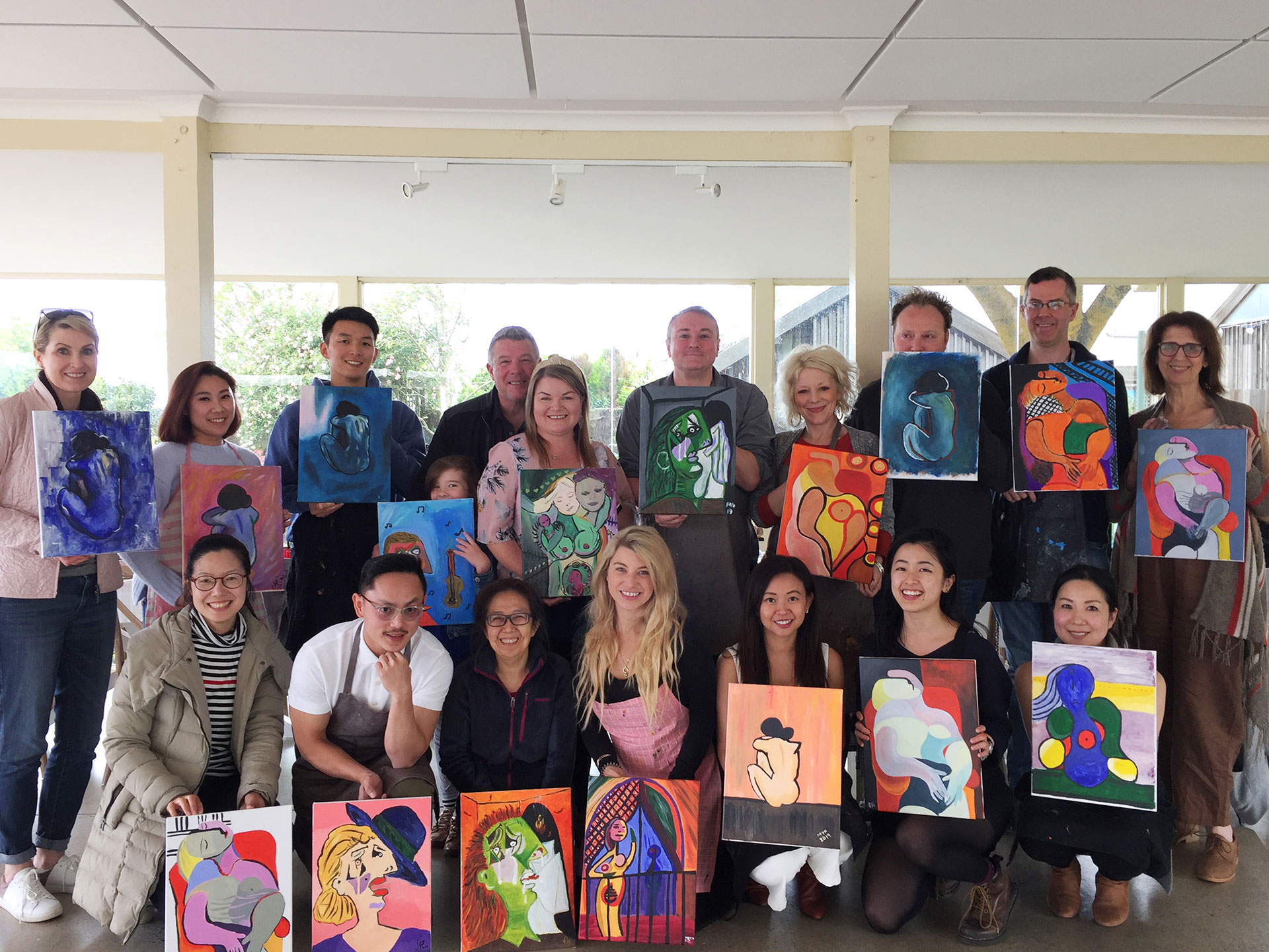 Yarra Valley Paint & Sip at Elmswood Estate – A Picasso Party!